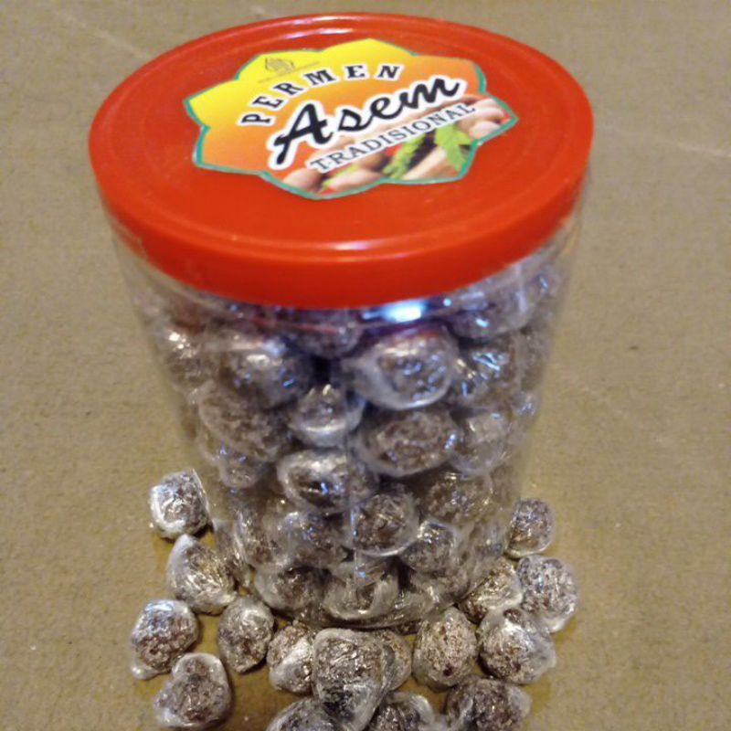 

100biji permen asem TOPLES