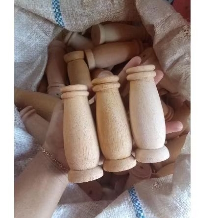 Pion Hiasan sangkar PCMI/Pleci/Burcil, AKSESORIS Kayu jati Ful halus