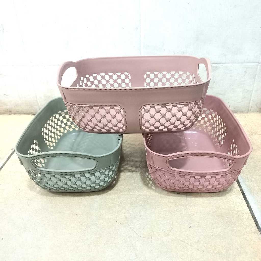 Basket Nona 01 Mono MB | Keranjang / Tempat Penyimpanan serbaguna Plastik HARGA SATUAN