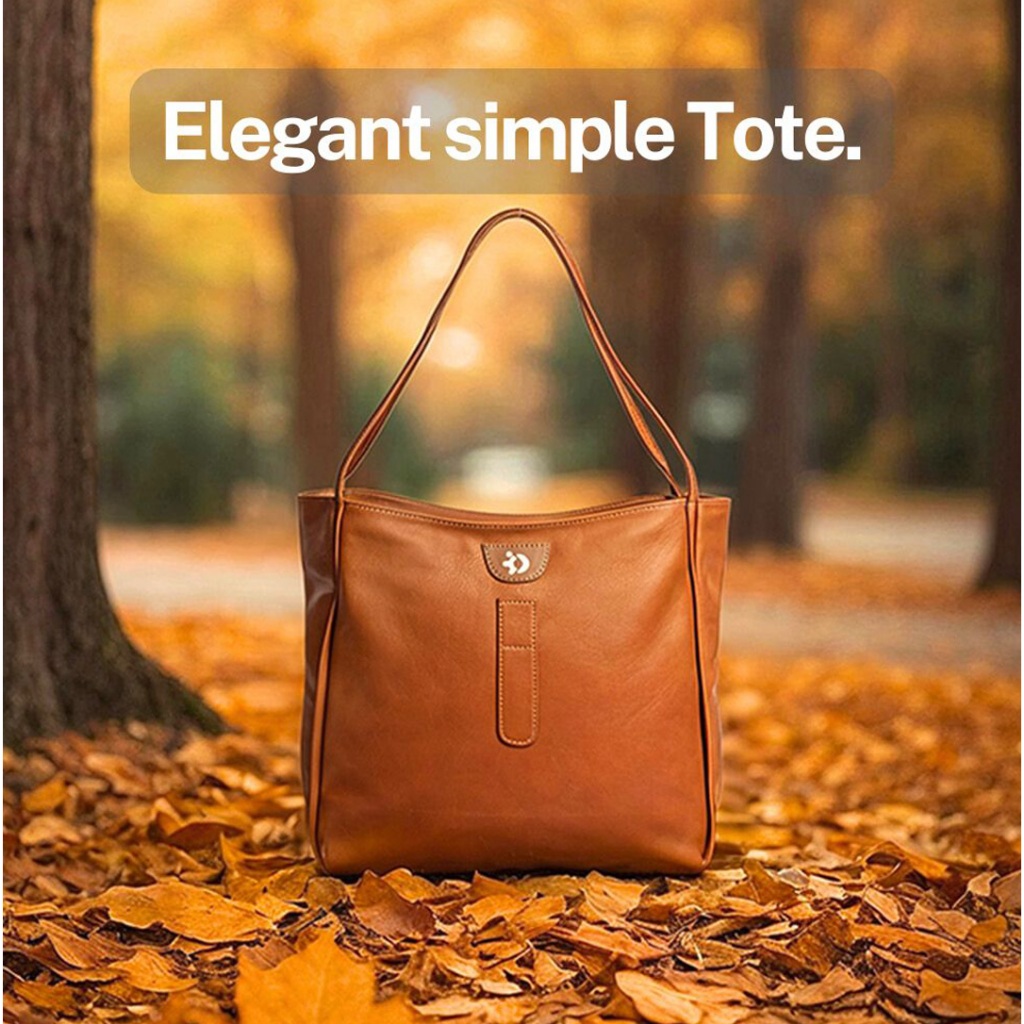Gotosovie HAYLIEN EB Totebag Resleting . Tas Wanita Shoulder Bag Minimalis untuk Tampil Keren.