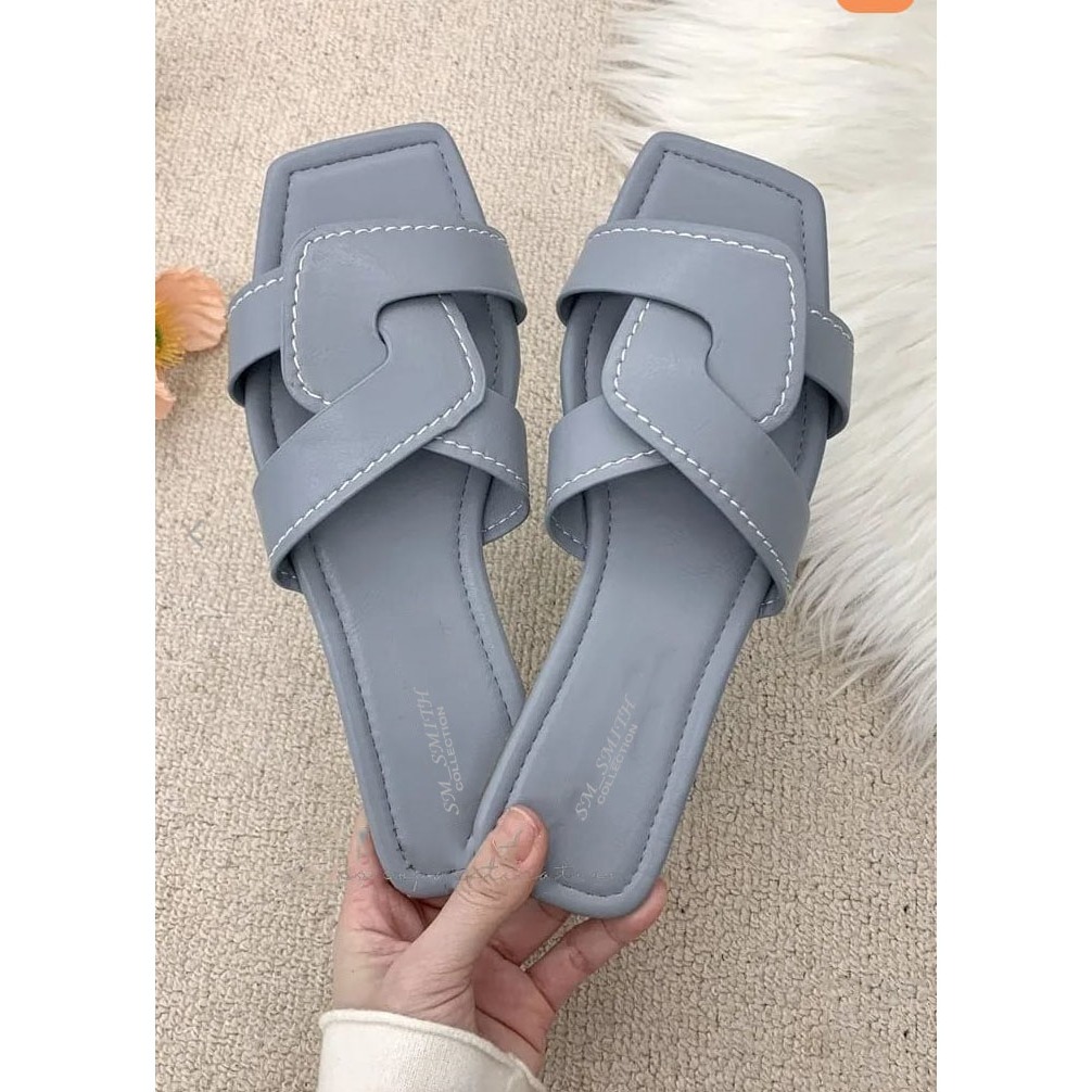 Sandal Teplek Wanita Flat Selop Kait > Sandal Wanita Simple Elegan > Sandal Wanita Non Slip