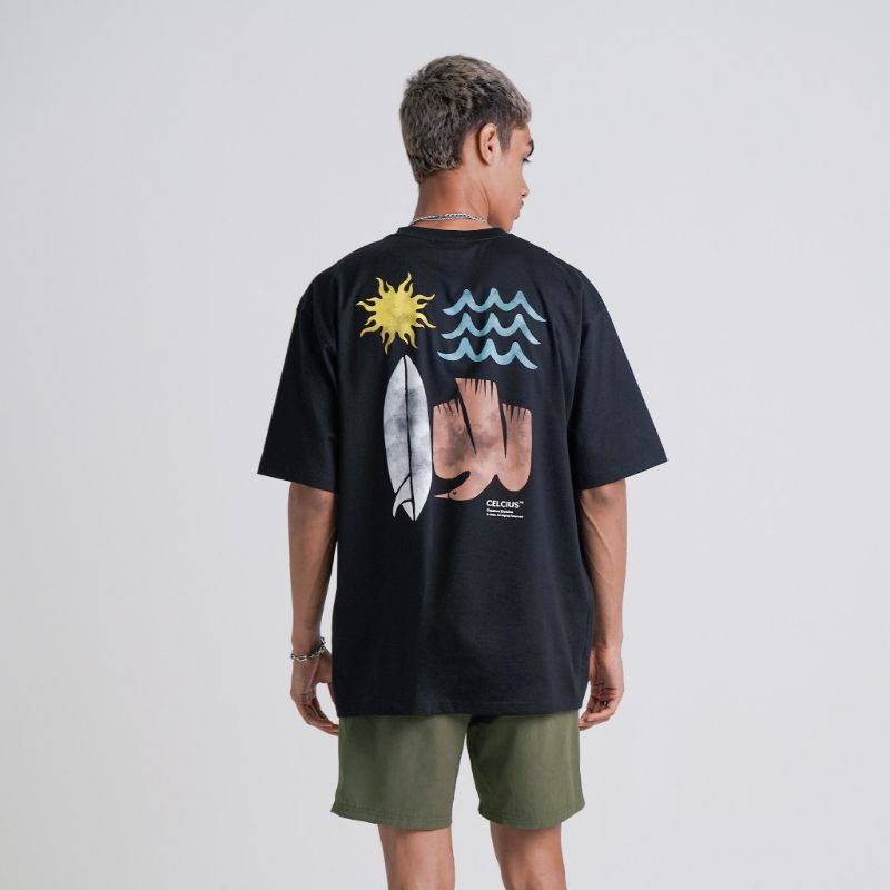 [HOT][COD] KAOS CELCIUS HITAM BIRD SUN PRIA/WANITA