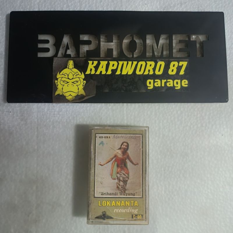 Kaset Pita Wayang Orang Srikandi Wuyung