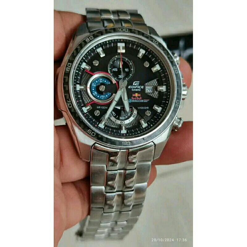 Casio Edifice Chronograph Red Bull Series Full Original