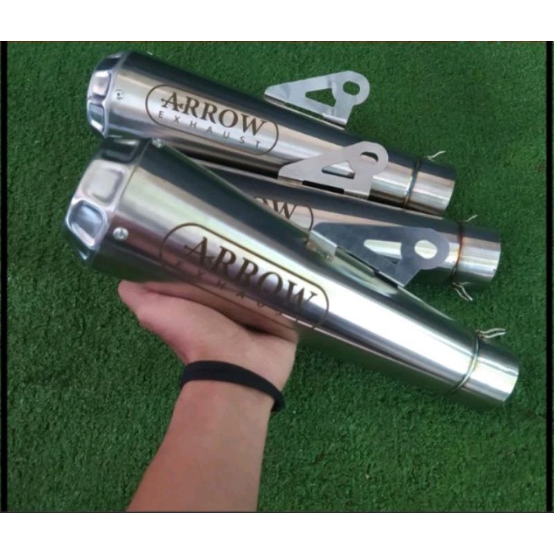 SELINCER KNALPOT ARROW EXHAUST INLET 50 SELINCER ONLY VIXION R15 CBR 150 SATRIA FU