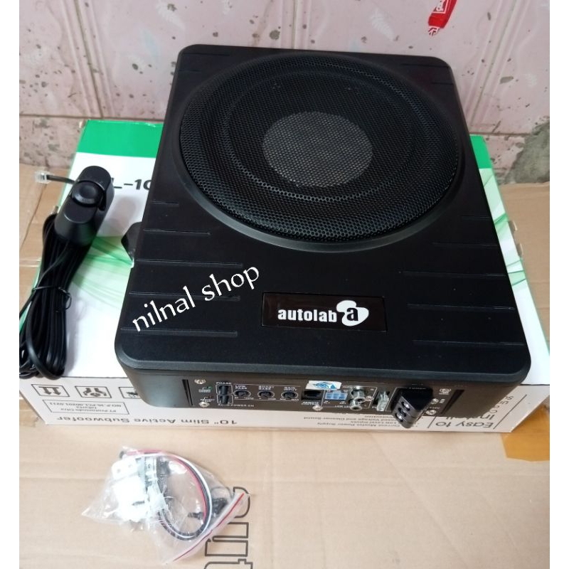 subwoofer kolong aktif Autolab 10in slim