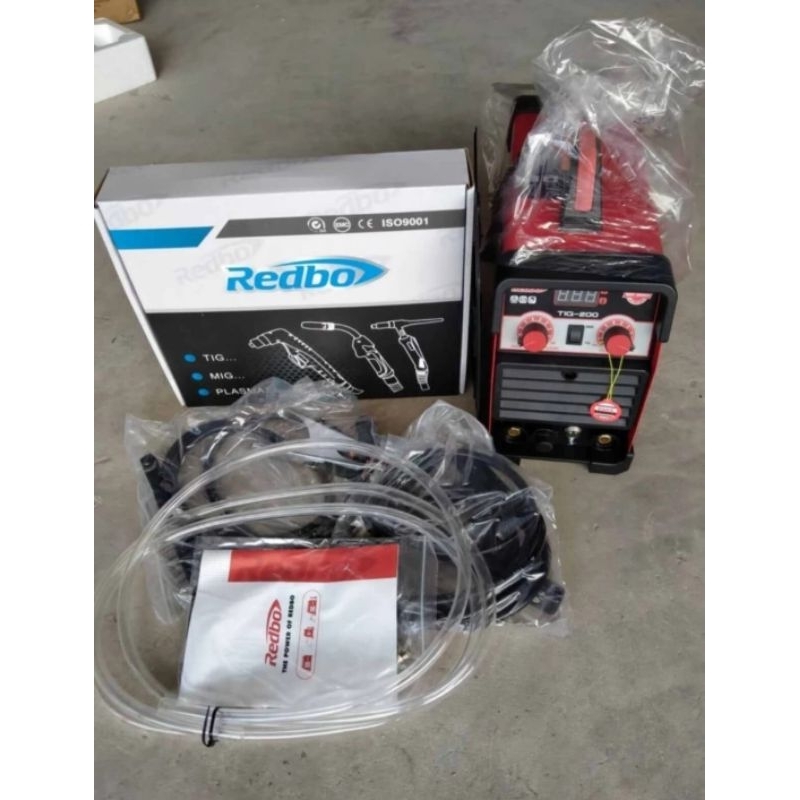 MESIN LAS ARGON STAINLESS REDBO TIG 200A 200 A TRAVO LAS