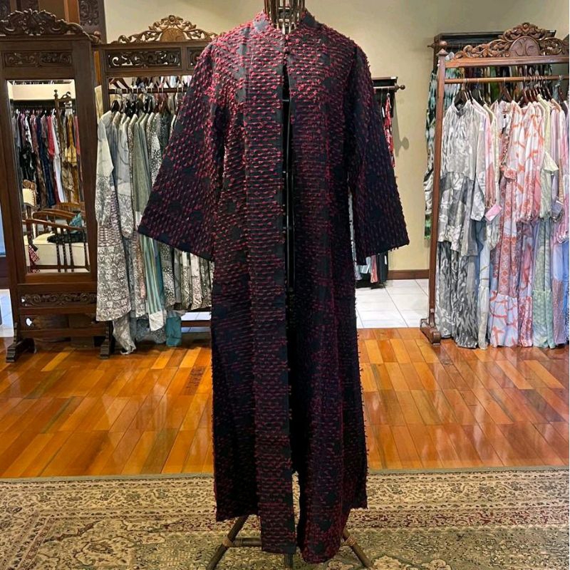 Long Cardigan Tenun Sulam by Dian Pelangi LIMITED EDITION Cardigan Bolero Kardigan Mantel Cardi Outf