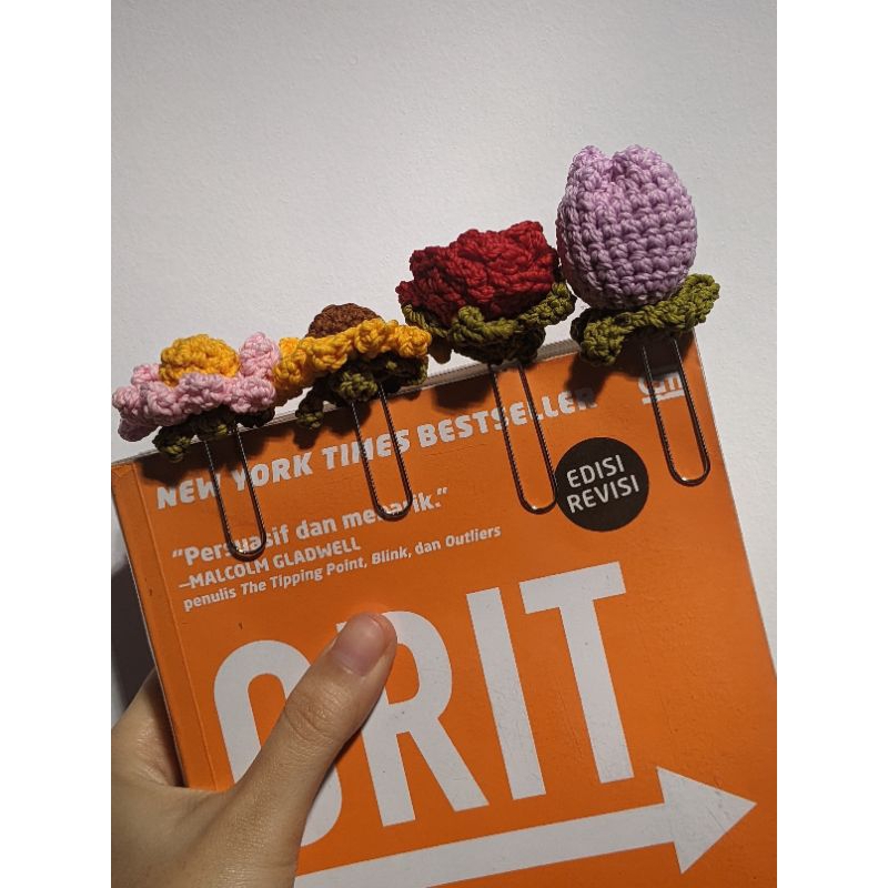 

Penanda Buku Rajut (Bookmark Crochet)