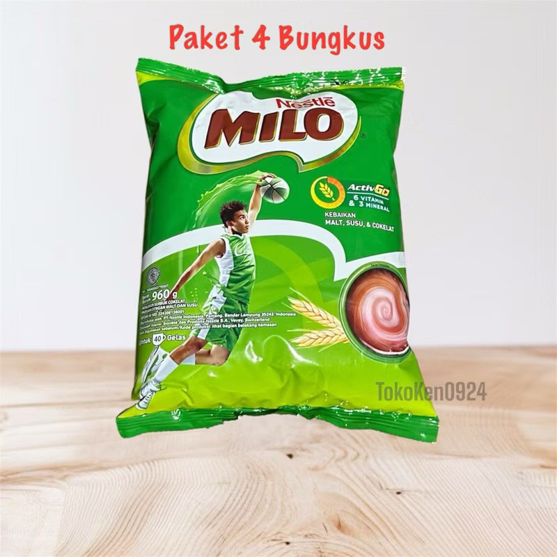 

Paket 4 Bungkus Milo Active Go 960 gr