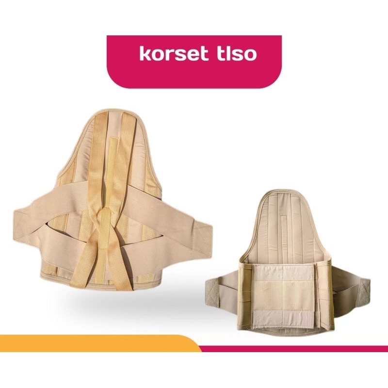 korset TLSO penyangga punggung atas/korsed TLSO penegak punggung atas/korset TLSO original