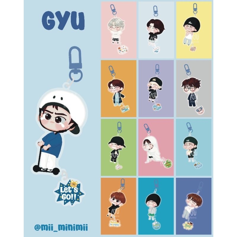 Seventeen Acrylic Keychain Gose TTT Series