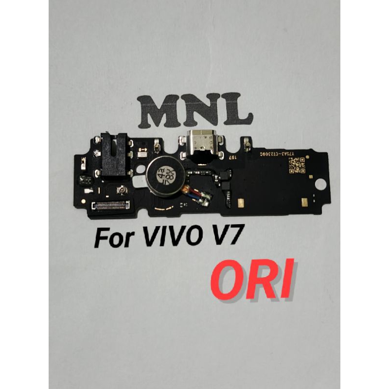 CONNECTOR CHARGER VIVO V7 ORI FULL IC PAPAN KONEKTOR CAS PCB BOARD VIVO V7 ORIGINAL
