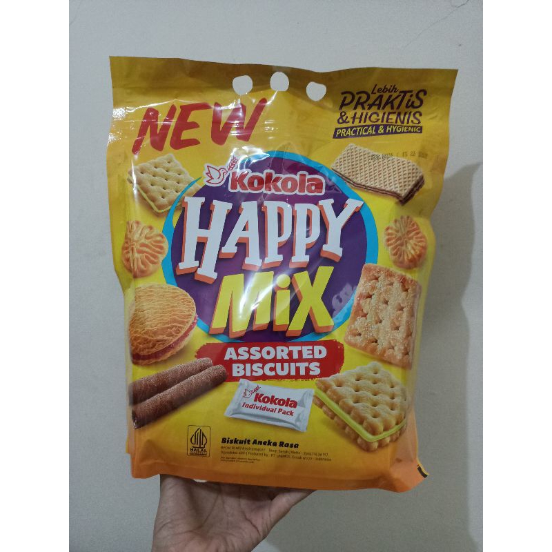 

PROMO!KOKOLA HAPPYMIX BISKUIT ASSORTED 350GR