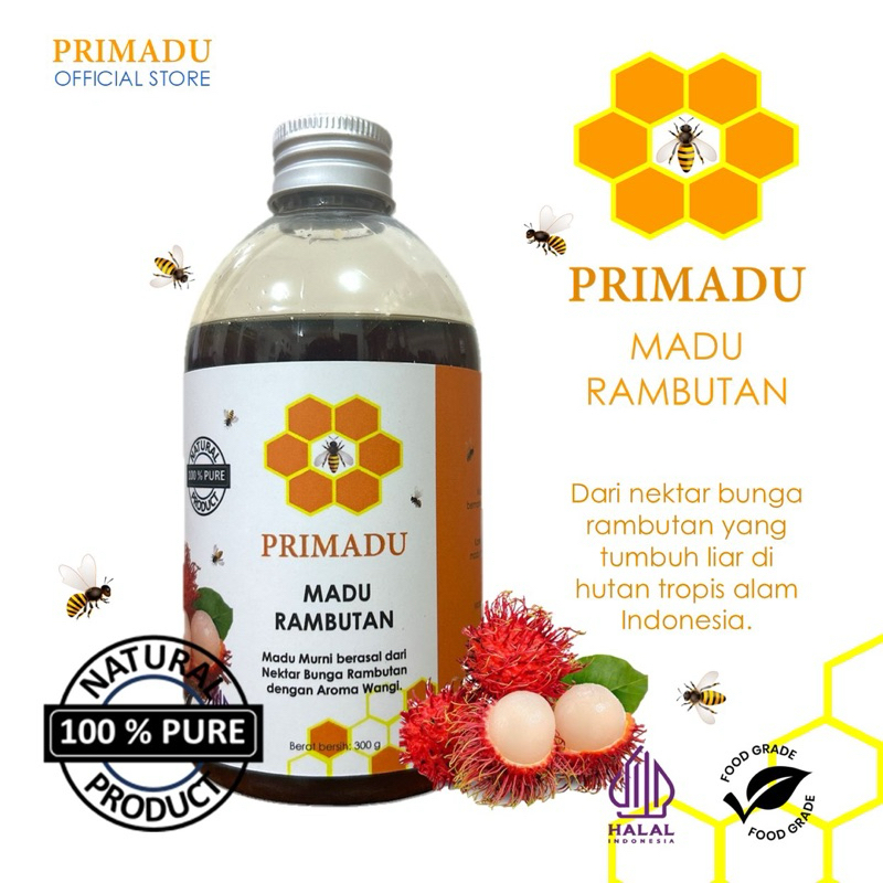 

Madu Asli PRIMADU Madu Rambutan
