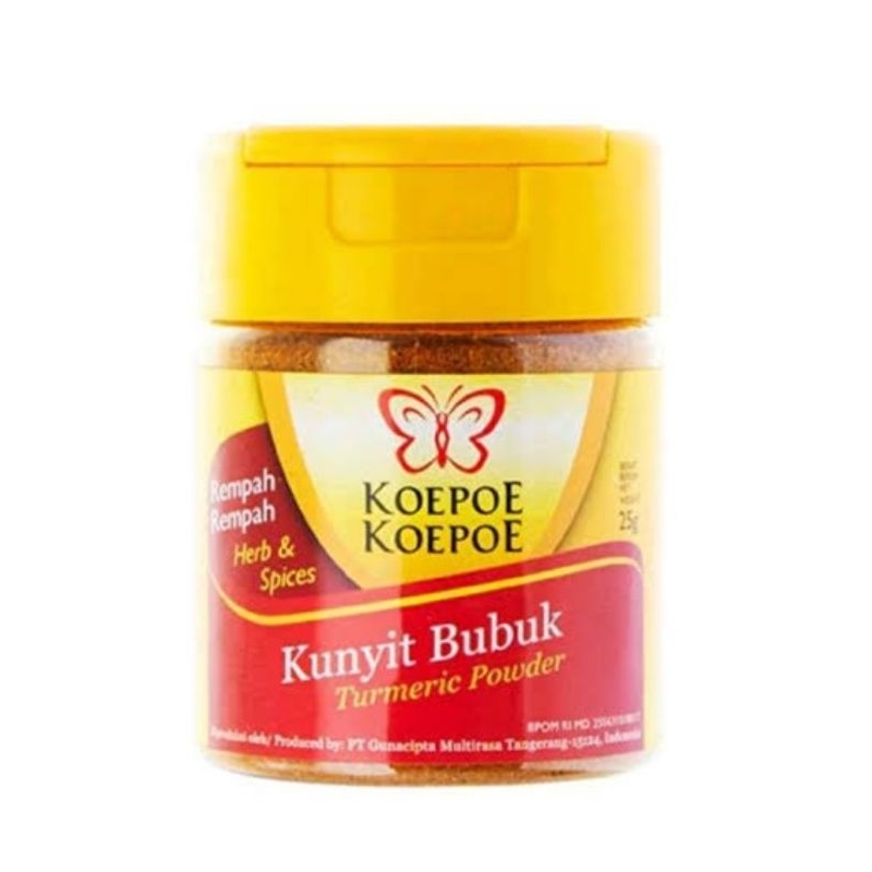 

Koepoe Koepoe Kunyit Bubuk / Turmeric Powder 25 gram