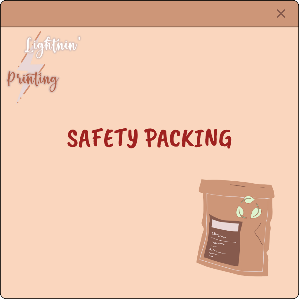 

‼️WAJIB CO‼️ Safety packing