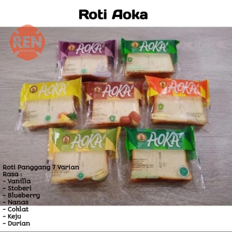 

Roti aoka panggang roti tawar gulung aneka rasa