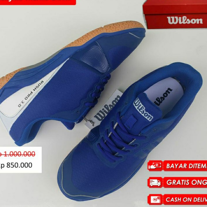 PROMO TERUPDATE Sepatu Tenis Wilson Sepatu Olahraga Tenis Wilson Sepatu Wilson Rush Pro 3 Original