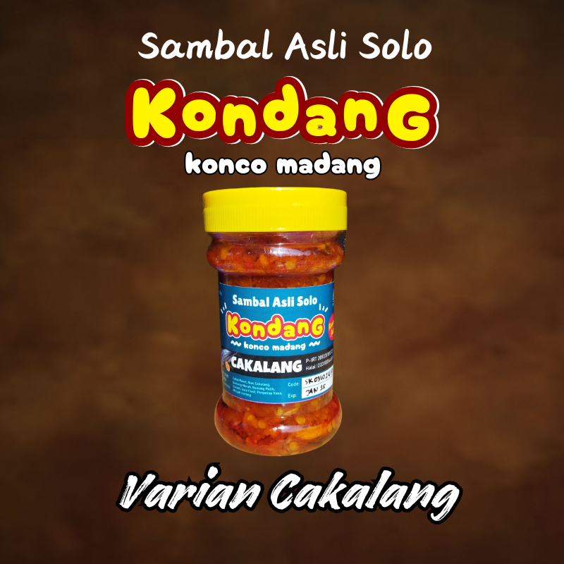 

Sambal KONDANG varian Cakalang