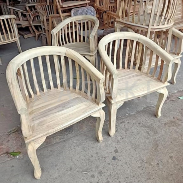 Kursi Betawi Kayu Jati Jepara Panjang Teras Lenong Kurung Kuno
