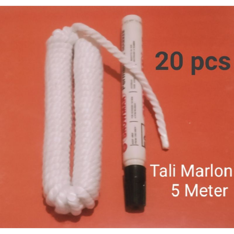

Tali pramuka marlon 5meter tali koor 20pcs