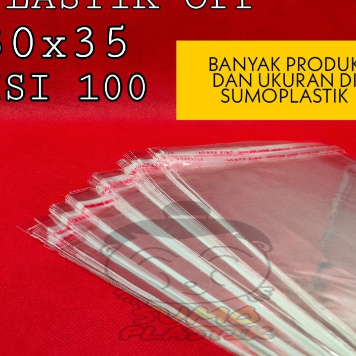 

RESTOK GAN opp plastikplastik kaca lem 3x35 isi 1 lembar