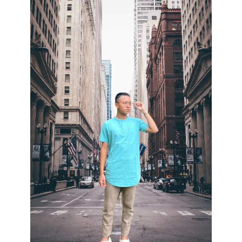 BANDUNG Kaos Longline MOONOXIDE Original / Kaos Young Lex / Kaos Long Line / Long Shirt Streetwear