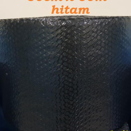 

Ekstra Bubble wrap Hitam 3cm x 5m plastik buble wa tebal Bandung bubblewrap roll