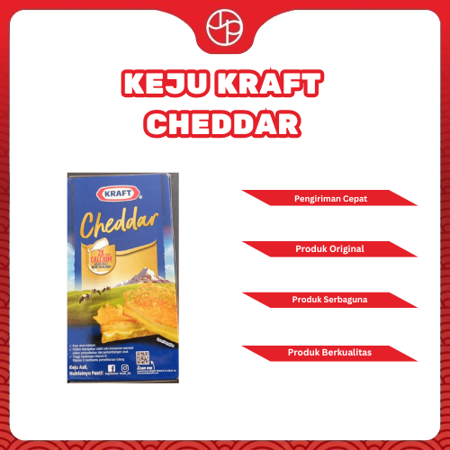 

Keju Kraft Cheddar 150gr