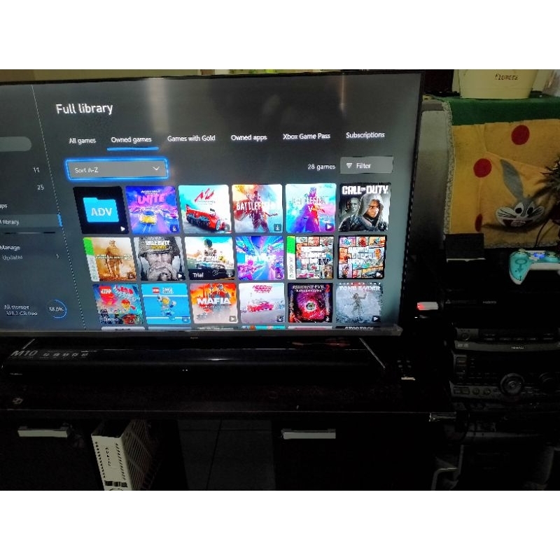 Xbox one fat setara ps 4 lengkap dus,stick Dan sudah ada gamenya