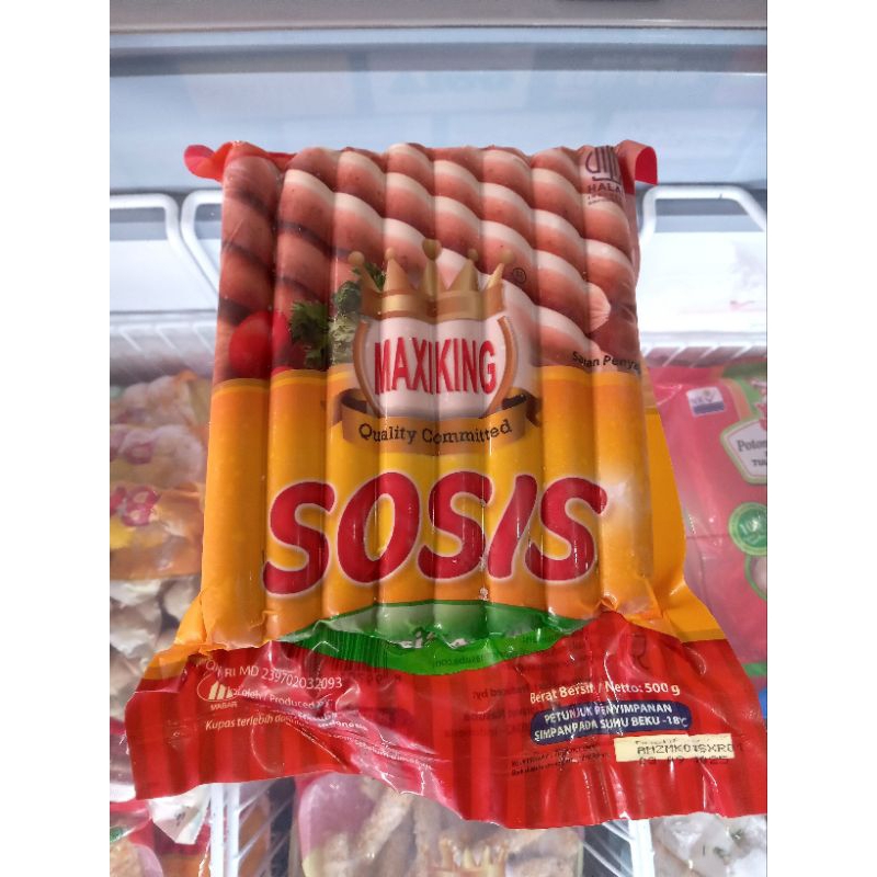 

Maxiking Sosis Ayam | 500GR | ISI 15