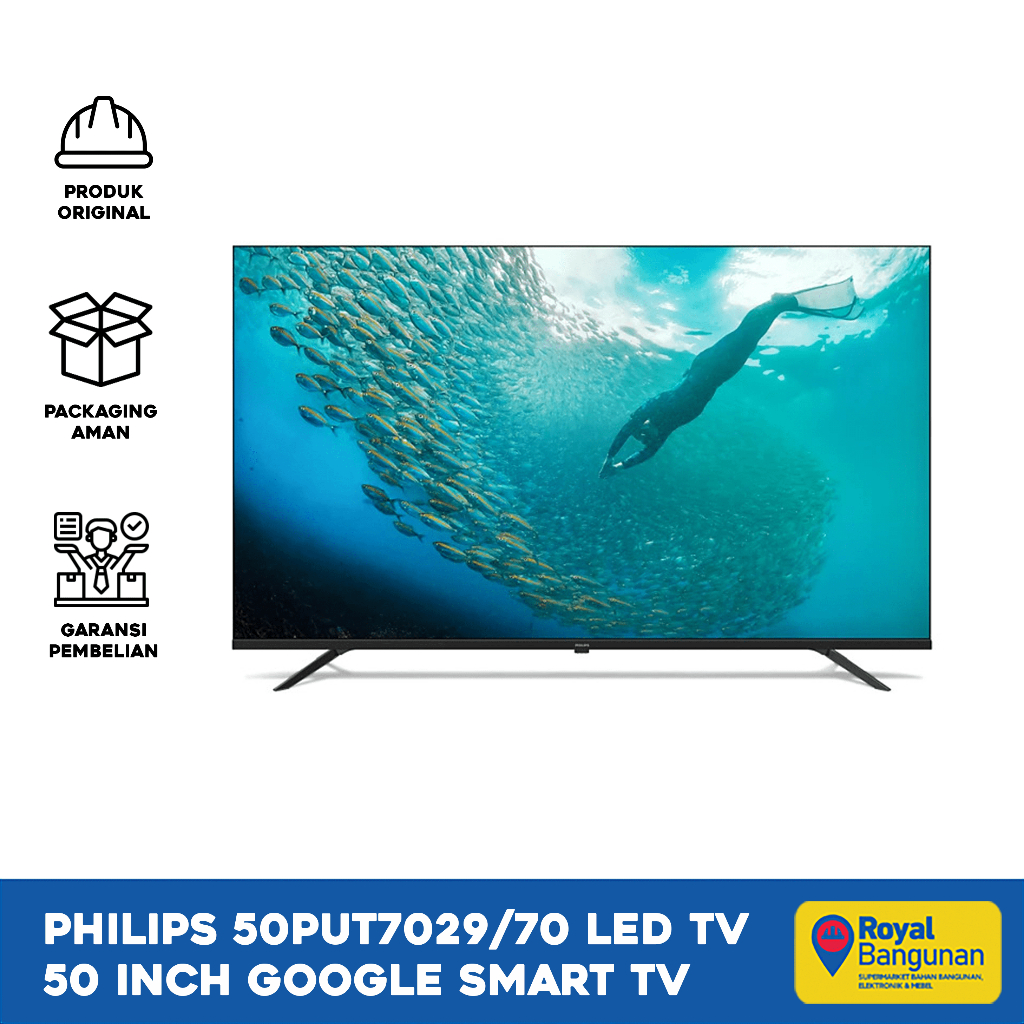 Philips Smart TV 50PUT7029/70 LED TV 50 INCH GOOGLE SMART TV