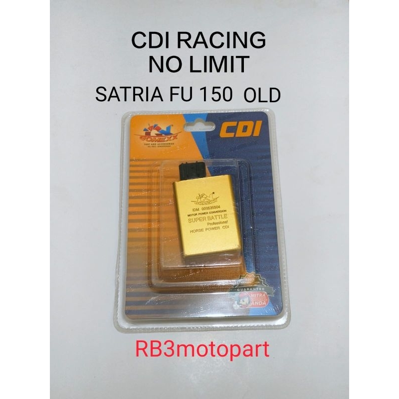 CDI RACING NO LIMIT GOMEXX SATRIA FU 150 OLD LAMA
