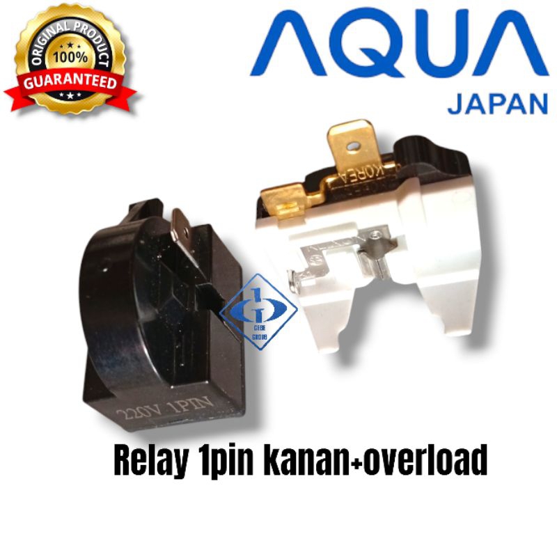 Relay PTC Overload Kulkas SANYO AQUA 1 Pintu