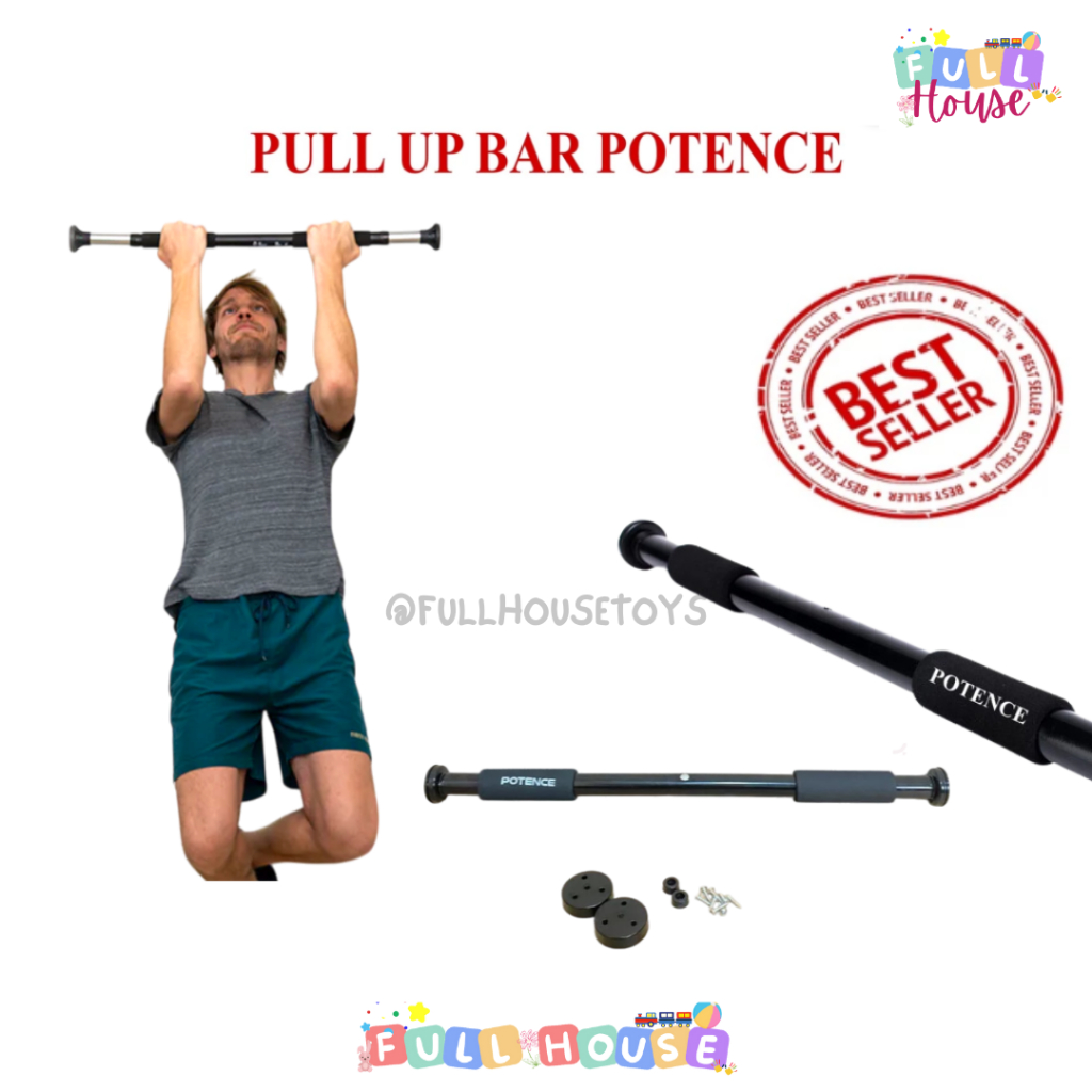 PULL UP BAR POTENCE / DOOR CHINNING / CHIN UP ALAT FITNES