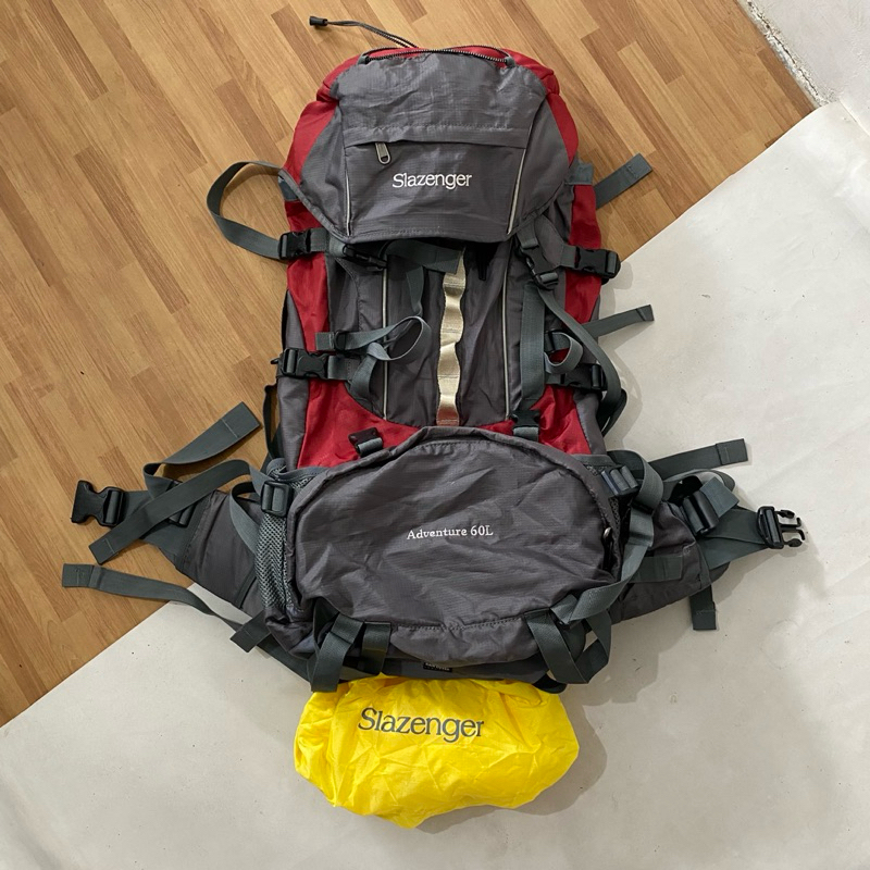 Slazenger Adventure 60 Second Like New | Tas Gunung | Carrier | Tas Hiking