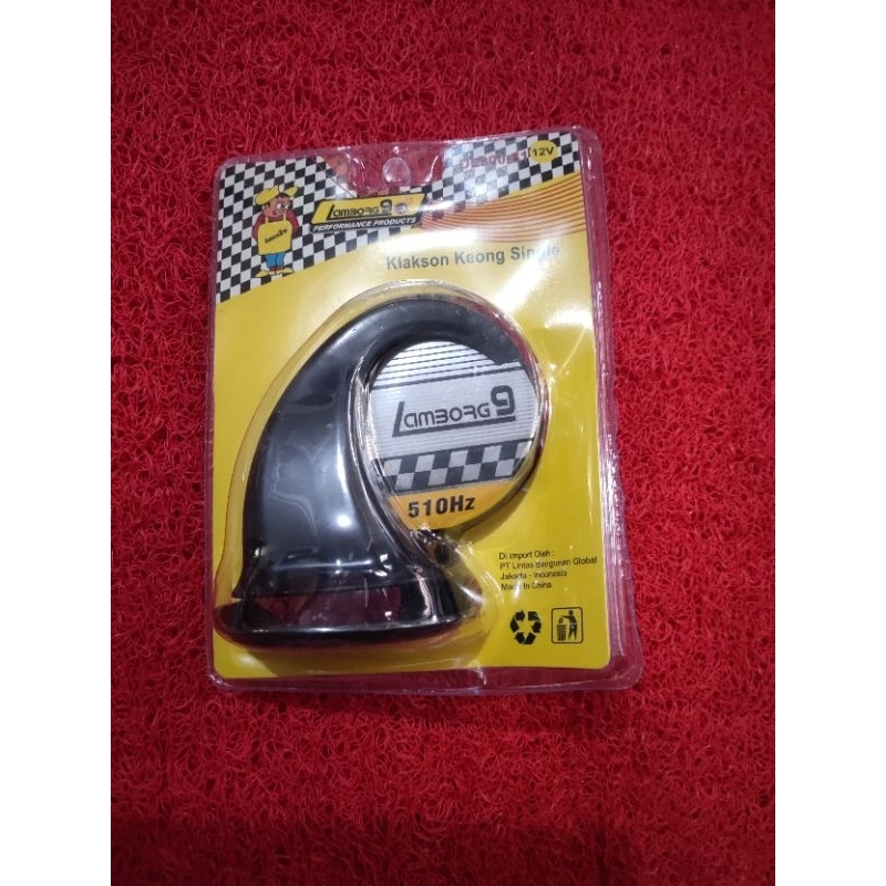 Klakson single keong mini /klakson keong single import/klakson keong kecil