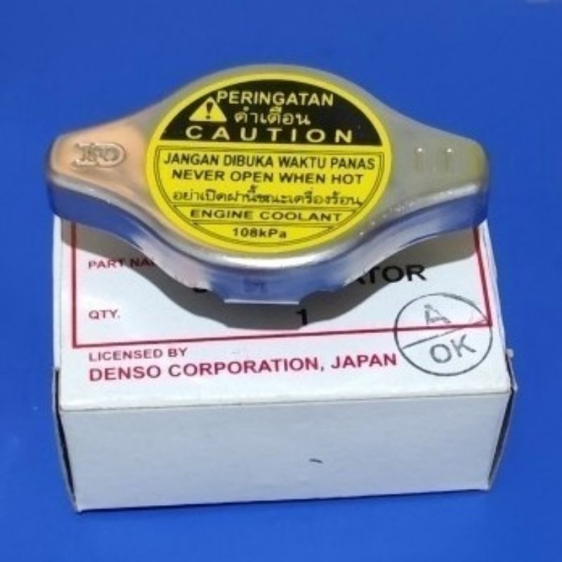 Tutup Radiator Toyota Crown 1999 2000 2001 2002 2003 Denso Asli Jepang