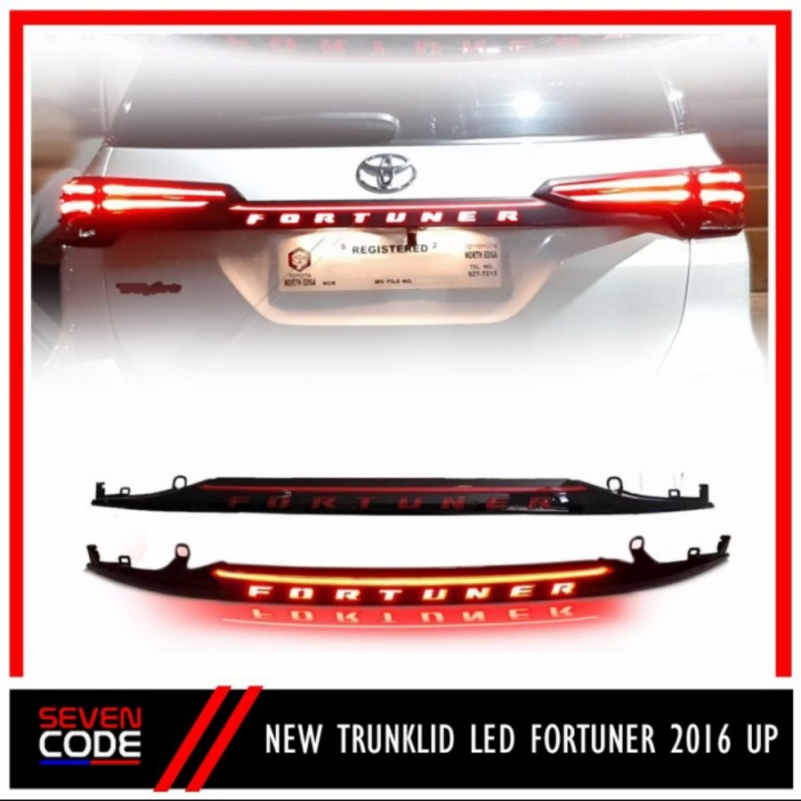 TRUNKLID LED FORTUNER VRZ 2016 - 2020