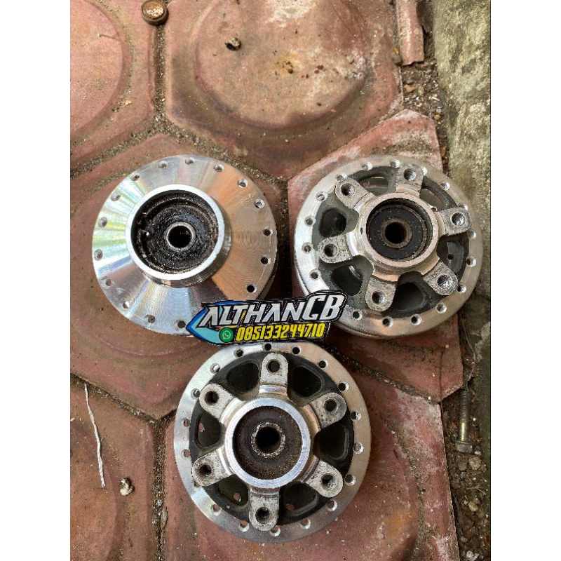 Tromol depan Tiger Tirev original bahan dari velg bintang ori