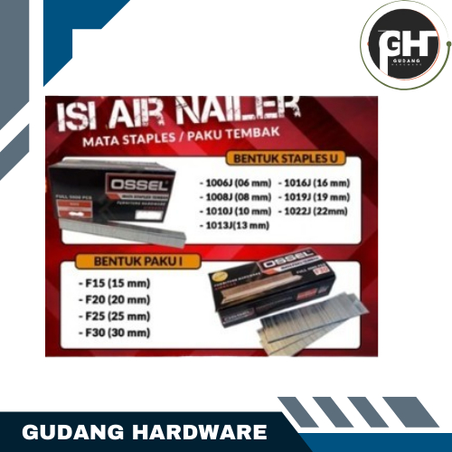 

ISI AIR NAILER 1006J 1008J 1010J 1013J F-15 OSSEL