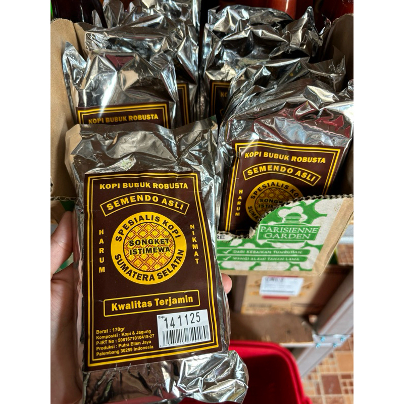 

Kopi Semendo Cap Songket