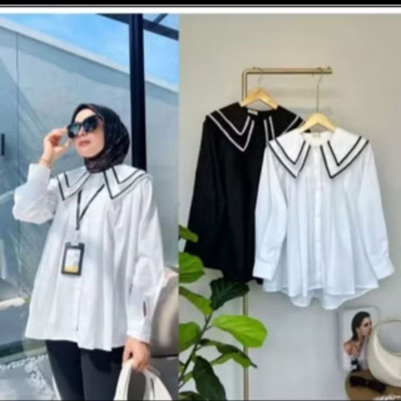 NABILA BLOUSE REMPEL CRINKLE AIRFLOW PREMIUM