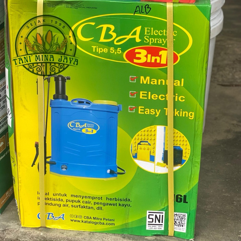 [TANI MINA JAYA] ELEKTRIK MANUAL WATER SPRAYER / SPRAYER GENDONG KEBUN / SEMPROTAN GENDONG / SEMPROT