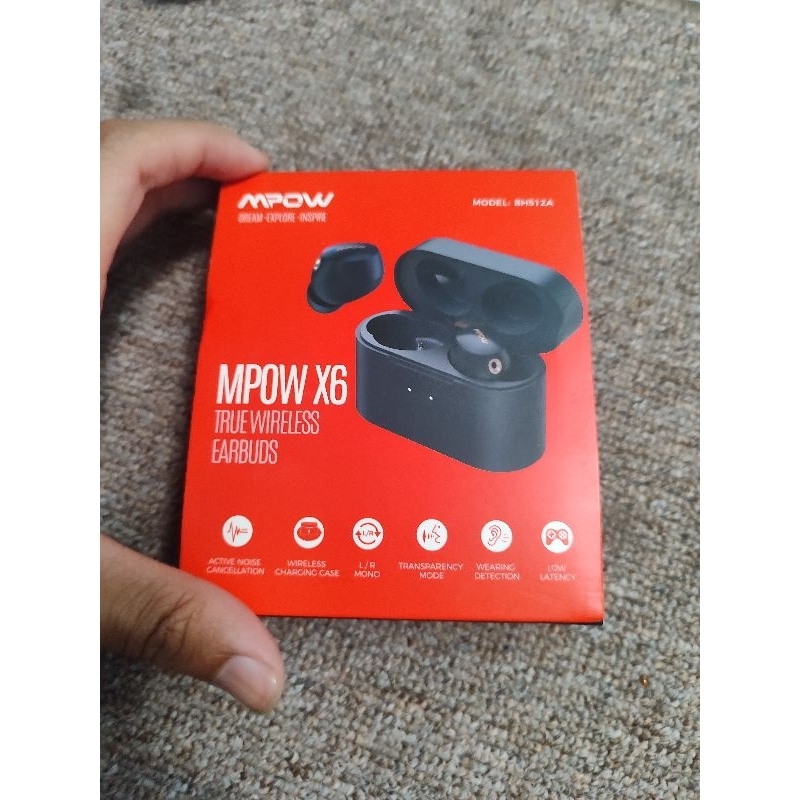 Tws Mpow X6 Fullset 2nd headset wireless