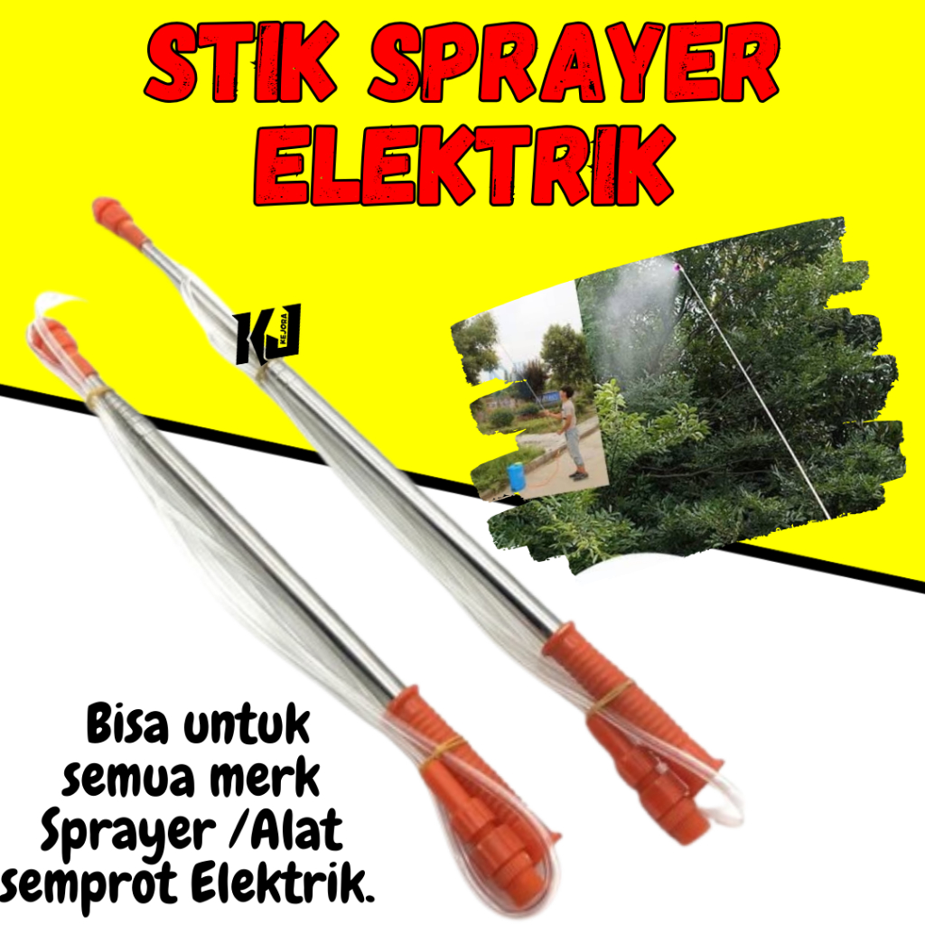Stik Sprayer Elektrik Panjang 2.5 Meter 3.5 Meter