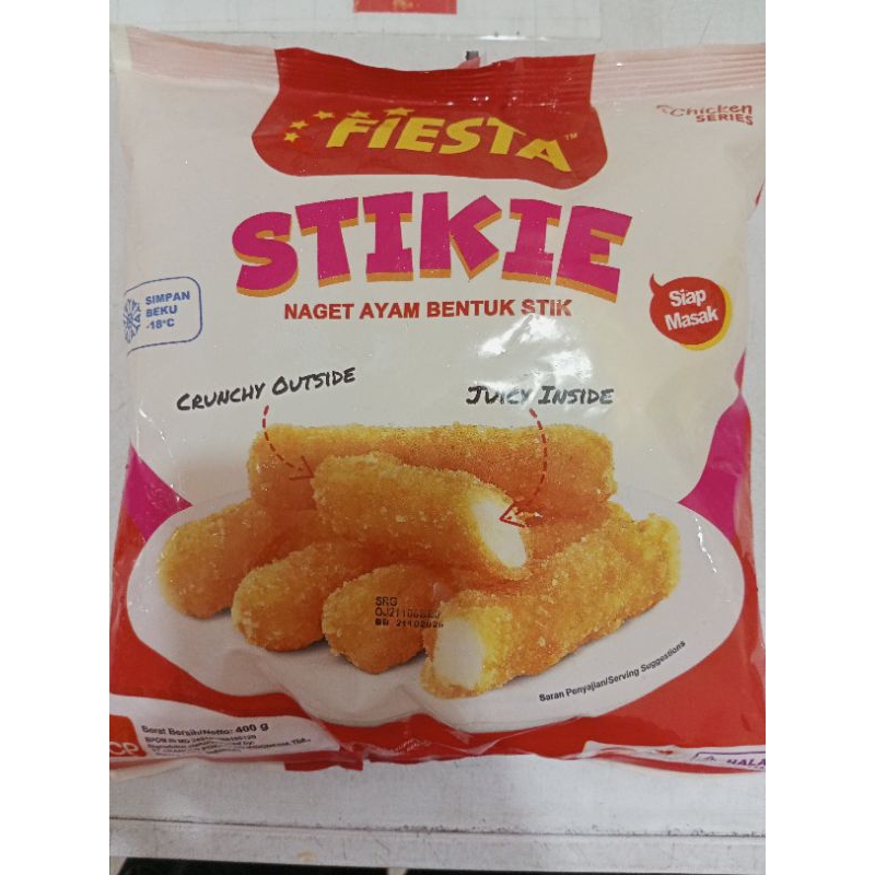 

fiesta nugget stik 400gr Naget ayam/stikie/frozen