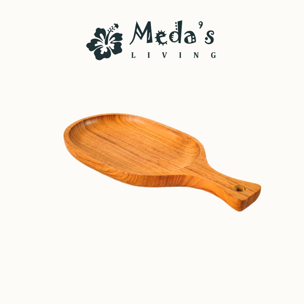TRAY KAYU JATI - SERVING TRAY