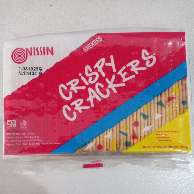 

Nissin Crispy Crackers 250gr